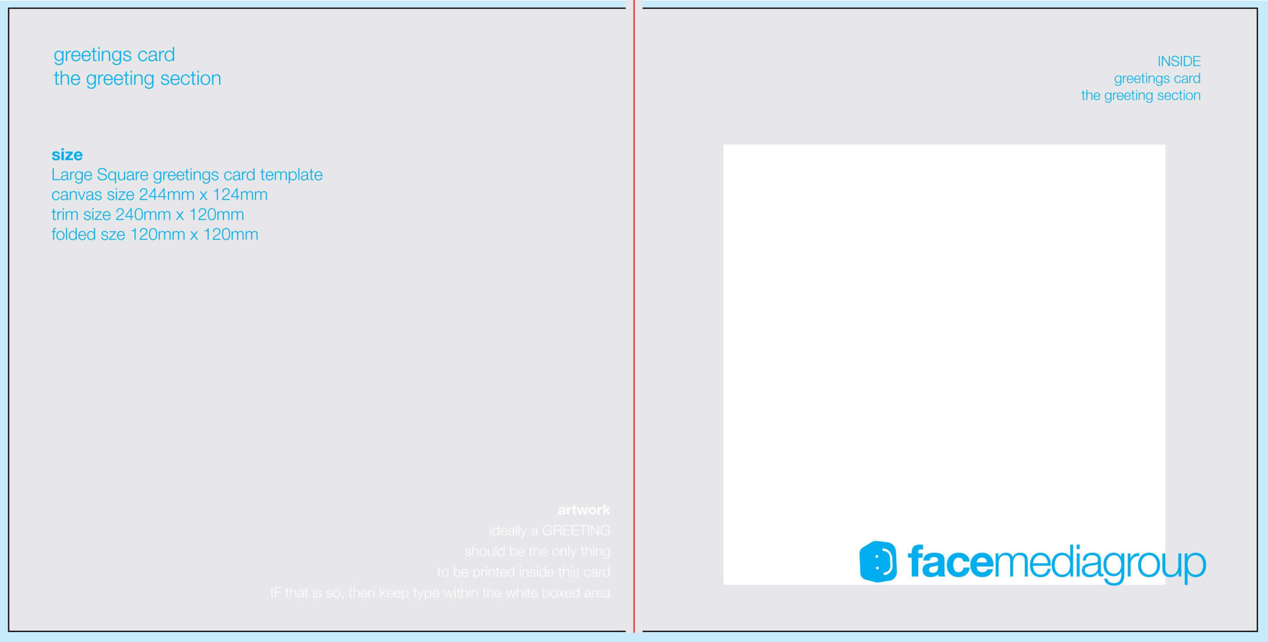 Free Blank Greetings Card Artwork Templates For Download Inside Greeting Card Layout Templates