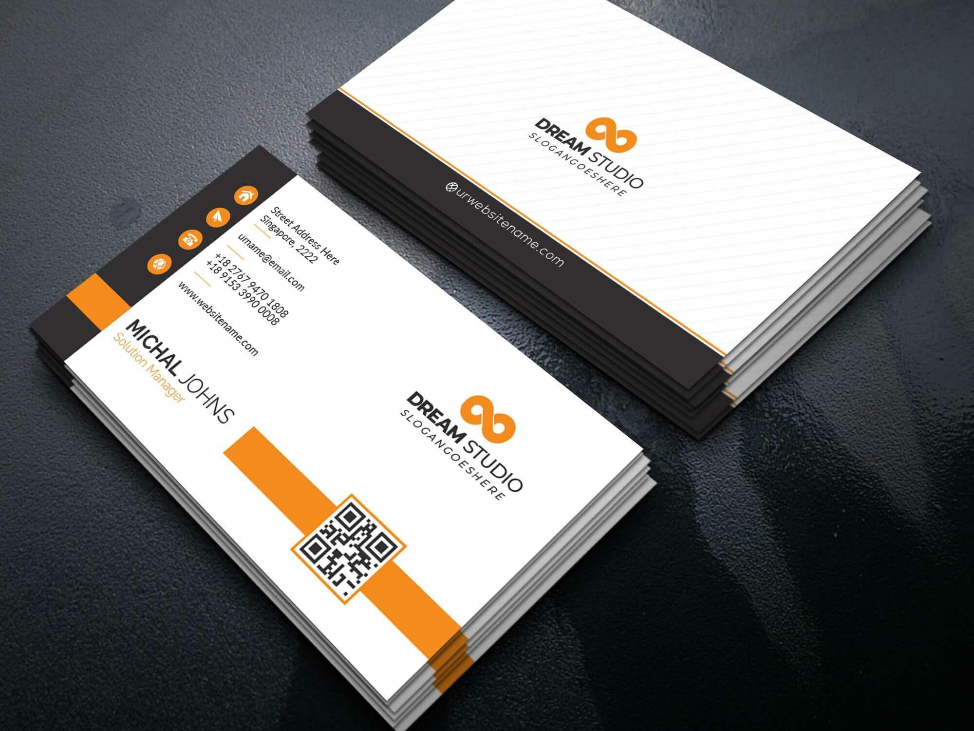 Free Business Card Template | Free Business Card Templates Pertaining To Free Bussiness Card Template