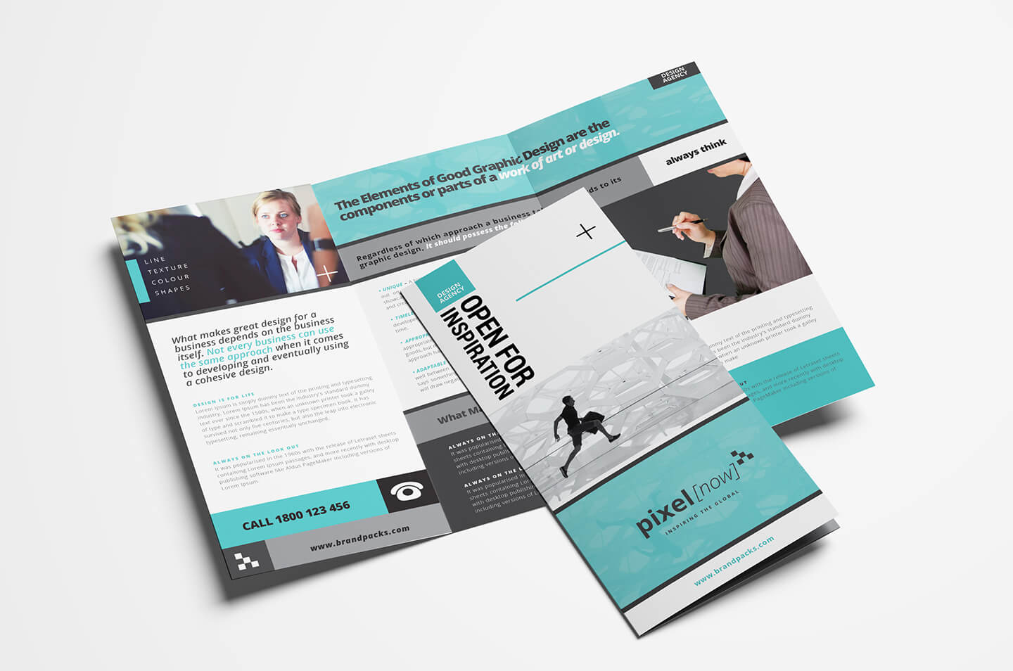 Free Business Trifold Brochure Template In Psd & Vector With Free Tri Fold Business Brochure Templates