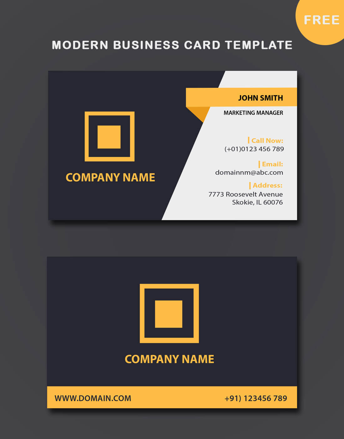 Free Calling Card Template Download – Yatay.horizonconsulting.co For Call Card Templates