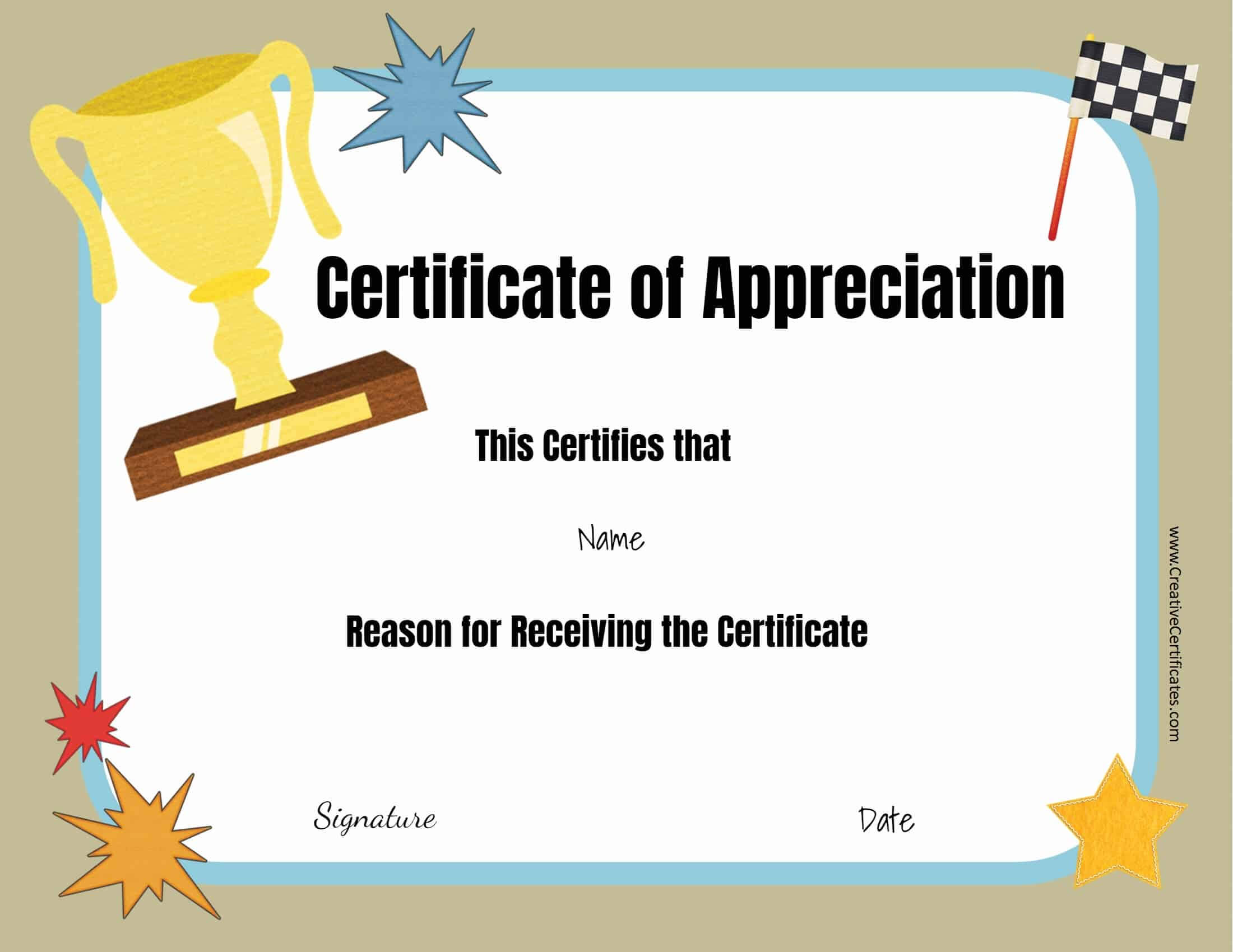 Free Certificate Templates Within Free Funny Award Certificate Templates For Word