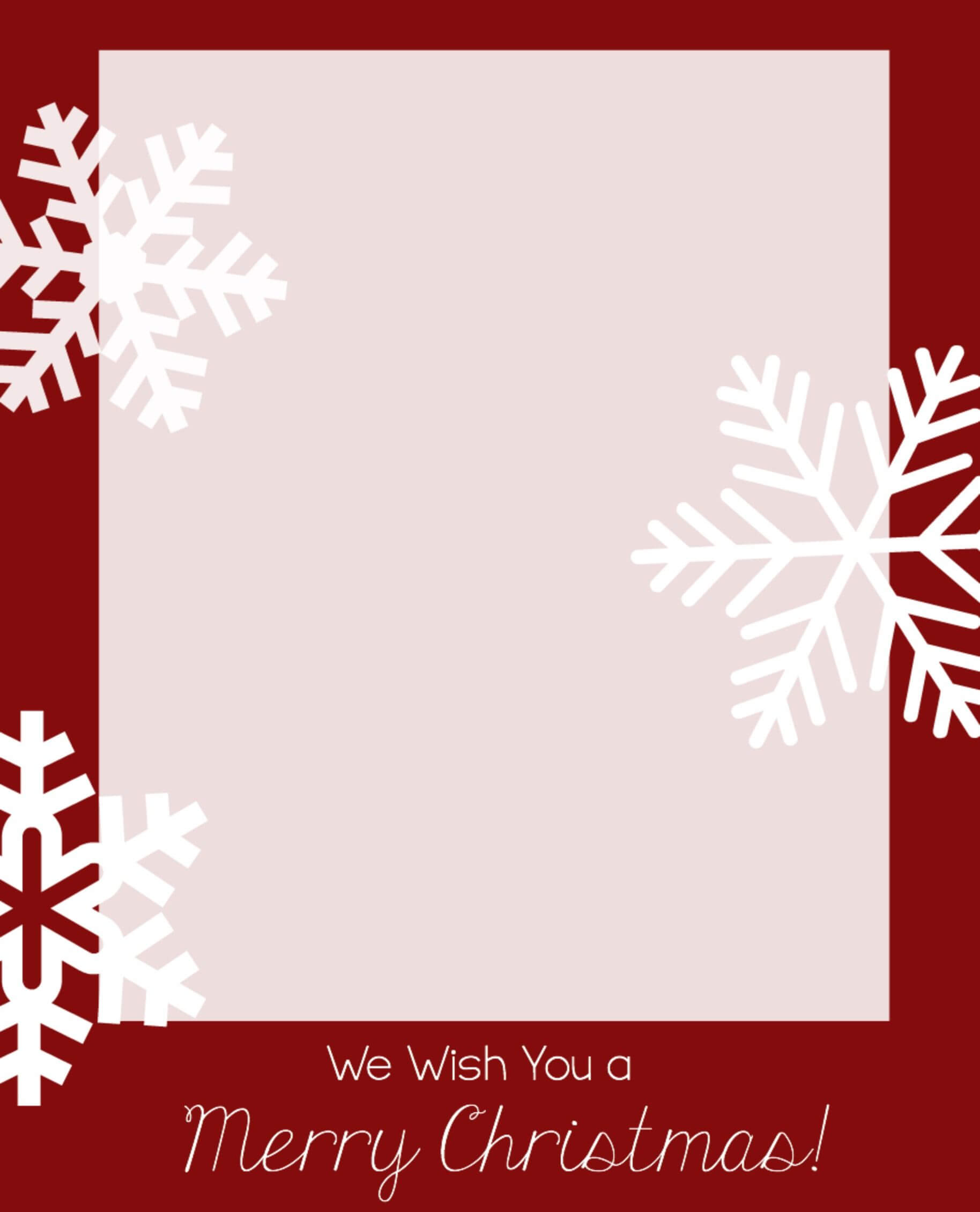Free Christmas Card Templates | Christmas Photo Card Within Printable Holiday Card Templates
