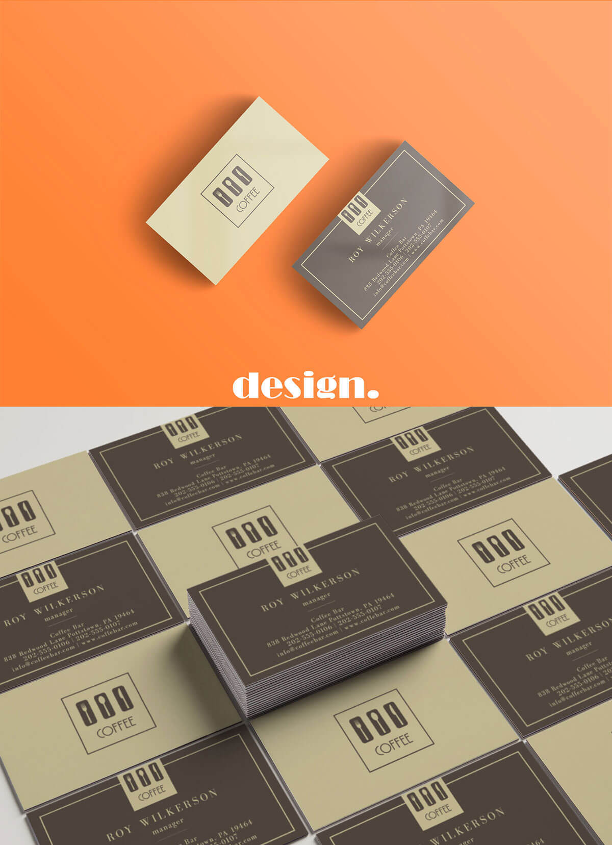 Free Coffee Business Card Template – Creativetacos Regarding Coffee Business Card Template Free
