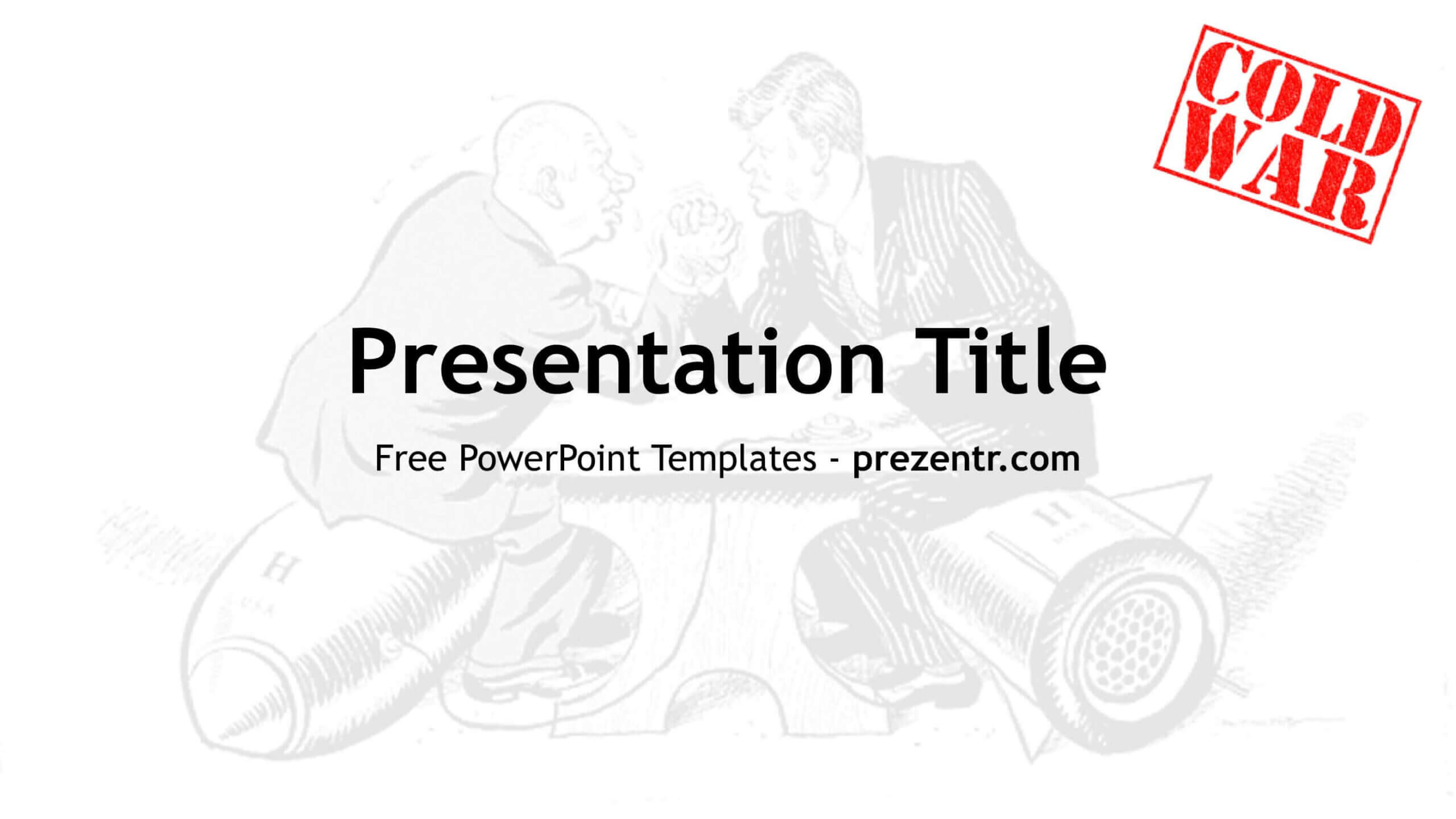 Free Cold War Powerpoint Template - Prezentr Ppt Templates In Powerpoint Templates War
