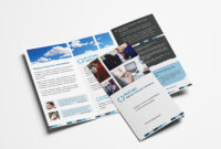 Free Corporate Trifold Brochure Template In Psd, Ai &amp; Vector pertaining to Adobe Illustrator Tri Fold Brochure Template
