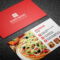 Free Delicious Food Business Card On Behance Regarding Food Business Cards Templates Free