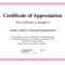 Free Employee Appreciation Certificate Template Free For Promotion Certificate Template