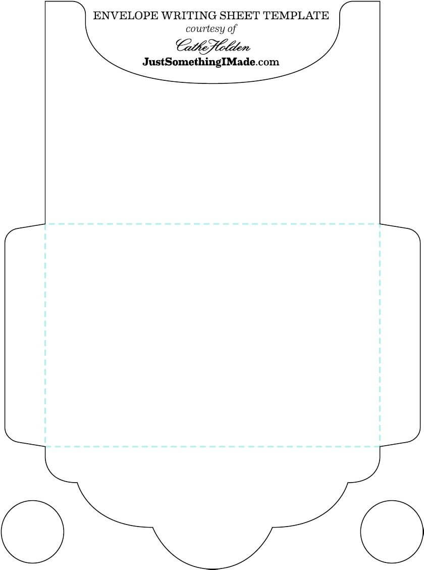 Free Envelope Template – Upload Family Photo And Print On With Regard To Envelope Templates For Card Making