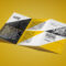 Free Flyer Mockup / Z Fold | Leaflet Design, Business Card With Z Fold Brochure Template Indesign