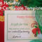 Free Holiday Gift Certificates Templates To Print | Tis The Pertaining To Homemade Christmas Gift Certificates Templates