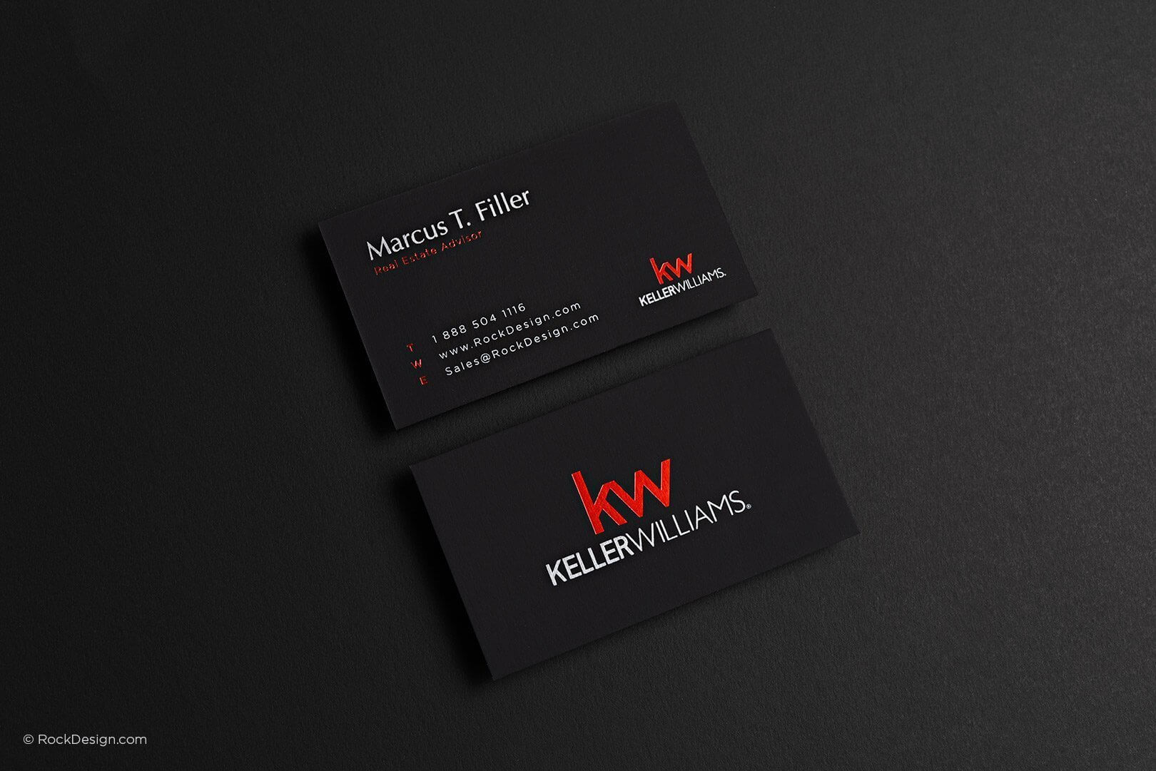 Free Keller Williams Business Card Template With Print Regarding Keller Williams Business Card Templates