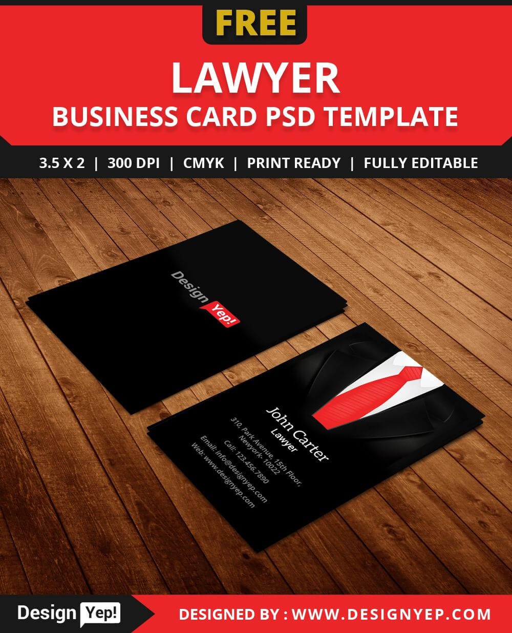 Free Lawyer Business Card Template Psd | Lawyer Business With Regard To Calling Card Free Template