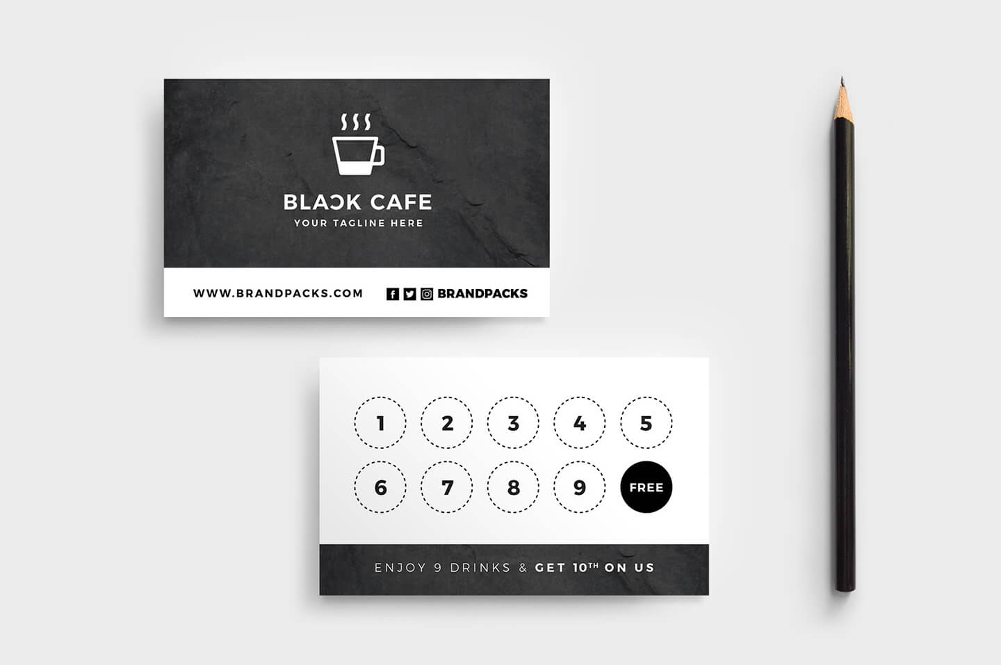 Free Loyalty Card Templates – Psd, Ai & Vector – Brandpacks Pertaining To Customer Loyalty Card Template Free