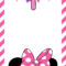 Free Minnie Mouse 1St Birthday Invitation Templates – Bagvania Regarding Minnie Mouse Card Templates