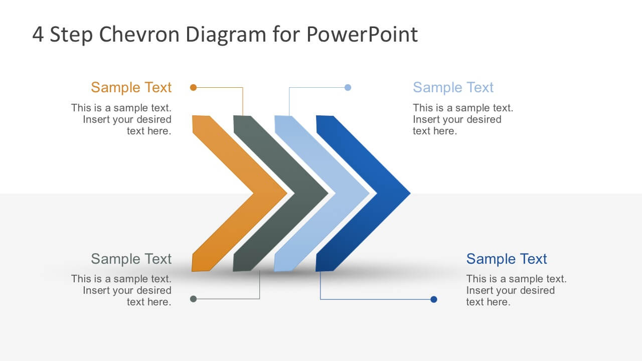 Free Modern Chevron Diagram For Powerpoint Inside Powerpoint Chevron Template