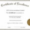 Free Online Certificate Template | Certificate Templates Throughout Generic Certificate Template