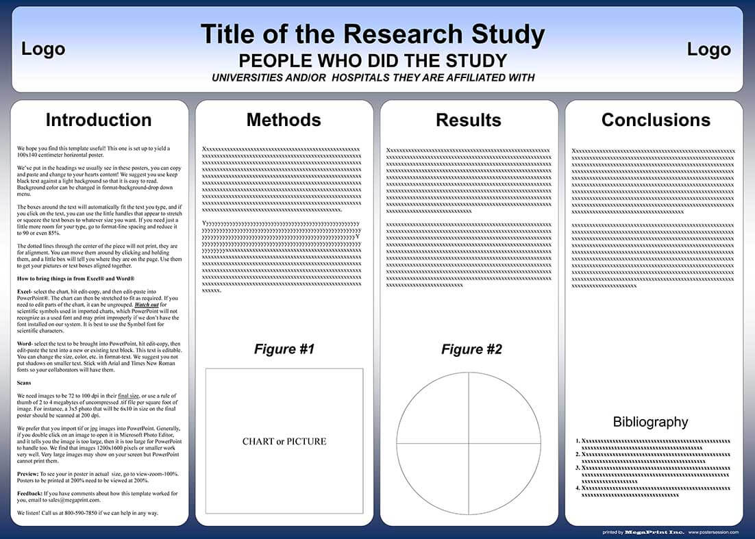 Free Powerpoint Scientific Research Poster Templates For For Powerpoint Academic Poster Template