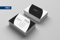 Free Print Design Business Card Template - Creativetacos intended for Designer Visiting Cards Templates