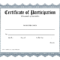 Free Printable Award Certificate Template – Bing Images Inside Templates For Certificates Of Participation