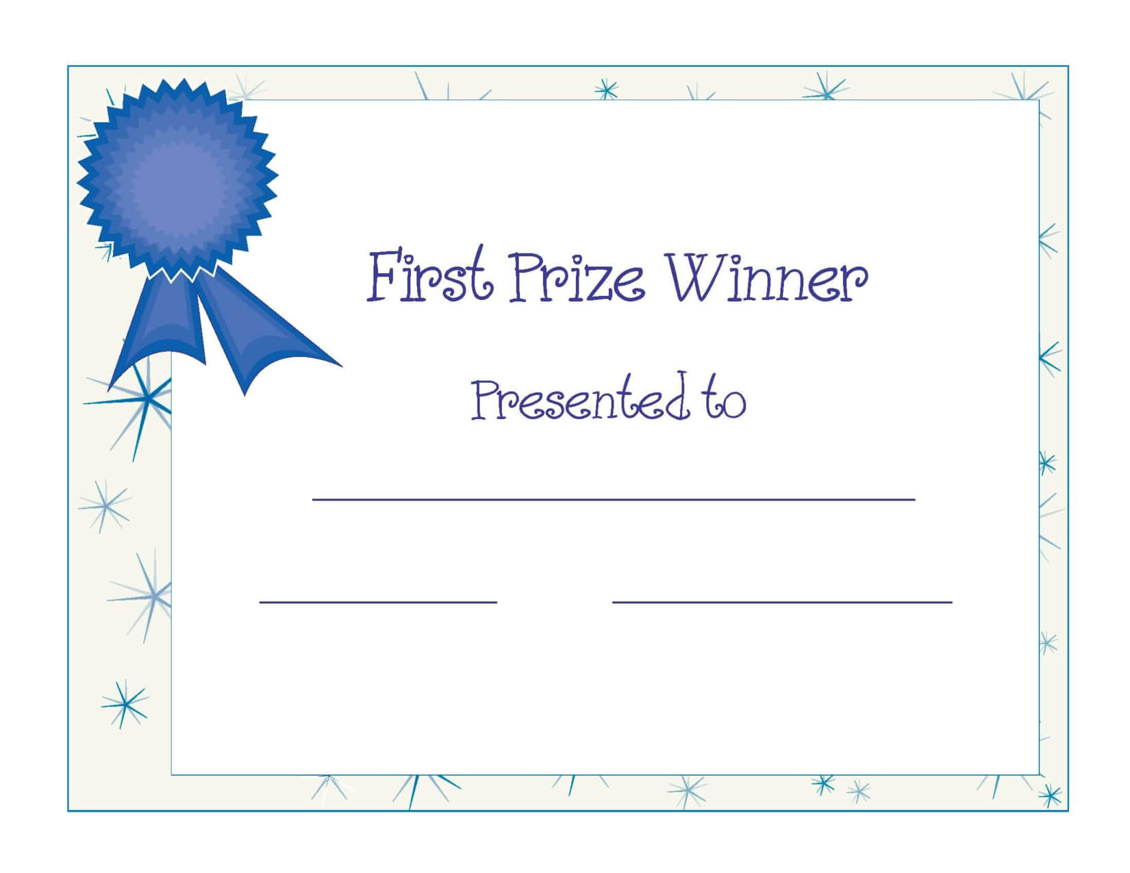 Free Printable Award Certificate Template | Free Printable For Running Certificates Templates Free