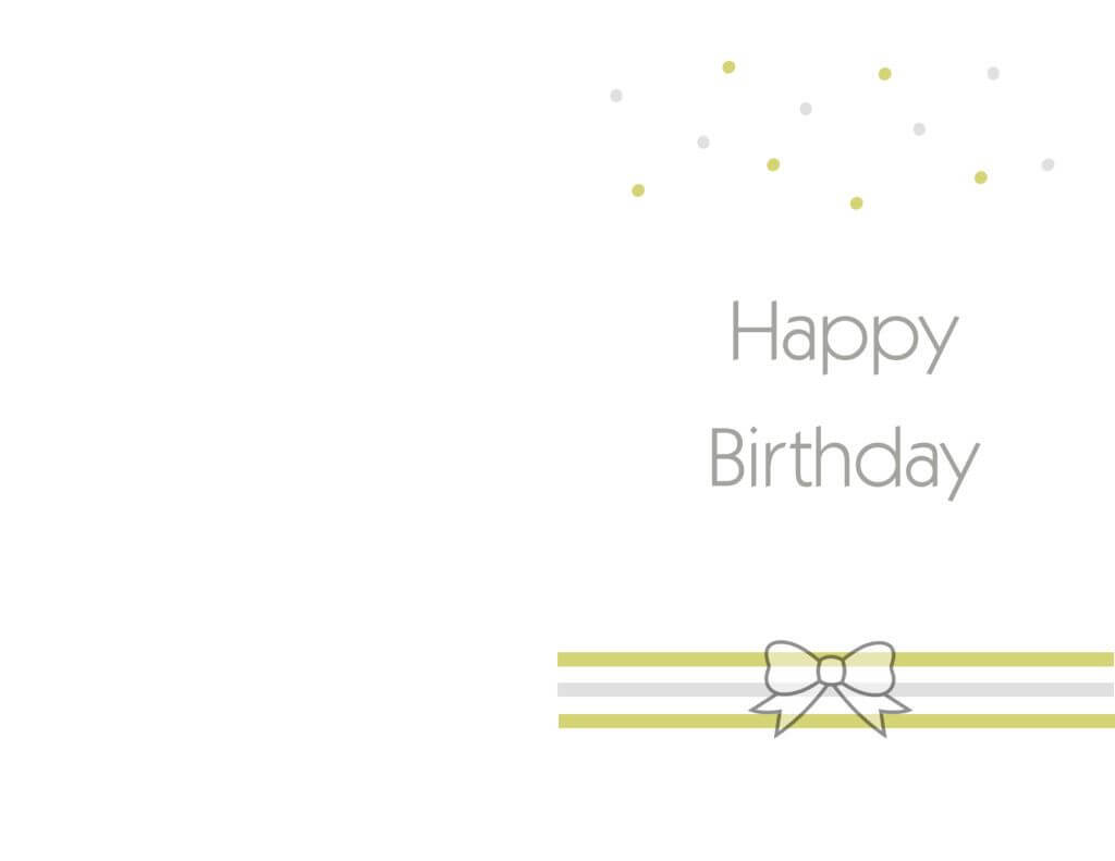 Free Printable Birthday Cards Ideas – Greeting Card Template With Regard To Indesign Birthday Card Template