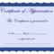 Free Printable Certificates Certificate Of Appreciation Regarding Certificate Of Completion Template Free Printable