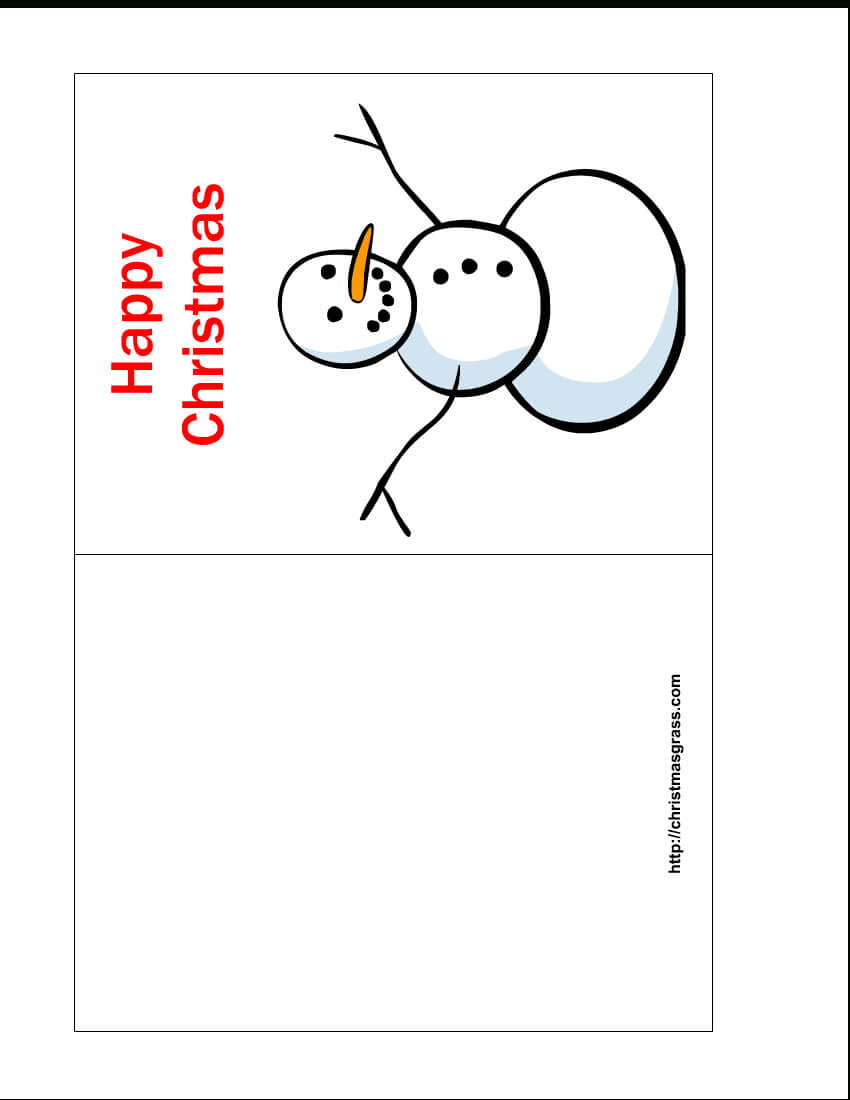 Free Printable Christmas Cards | Free Printable Happy With Template For Cards To Print Free