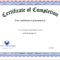 Free Printable Editable Certificates Birthday Celebration In Certificate Of Completion Word Template