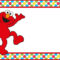 Free Printable Elmo Party Invitation Template In 2020 | Elmo with regard to Elmo Birthday Card Template