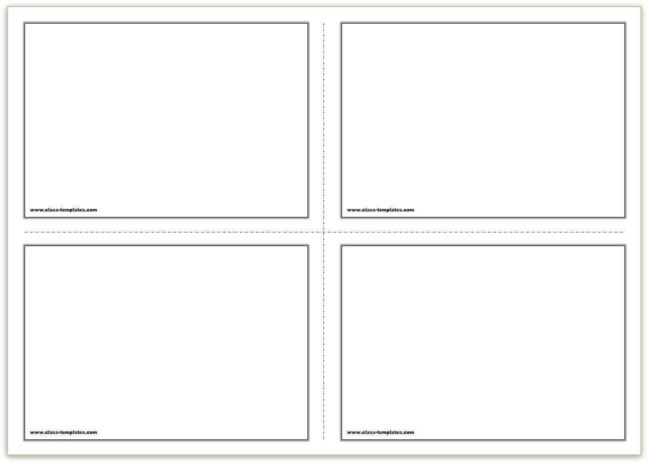 Free Printable Flash Cards Template Pertaining To Free Printable Flash Cards Template