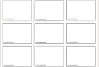 Free Printable Flash Cards Template with regard to Queue Cards Template