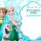 Free Printable Frozen Invitation Templates | Bagvania Free throughout Frozen Birthday Card Template