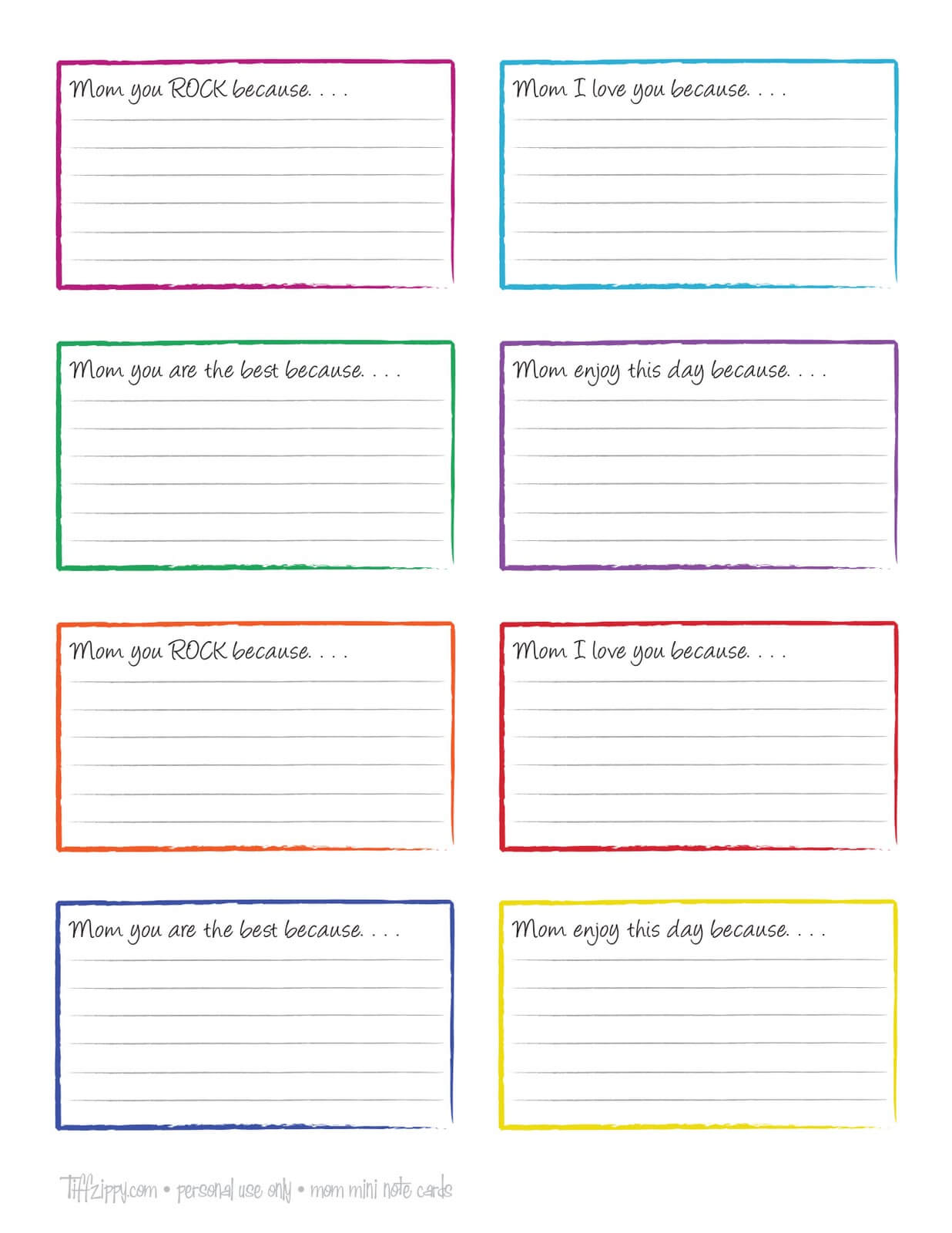 Free Printable Note Card Template | Template Business Psd With Index Card Template For Pages