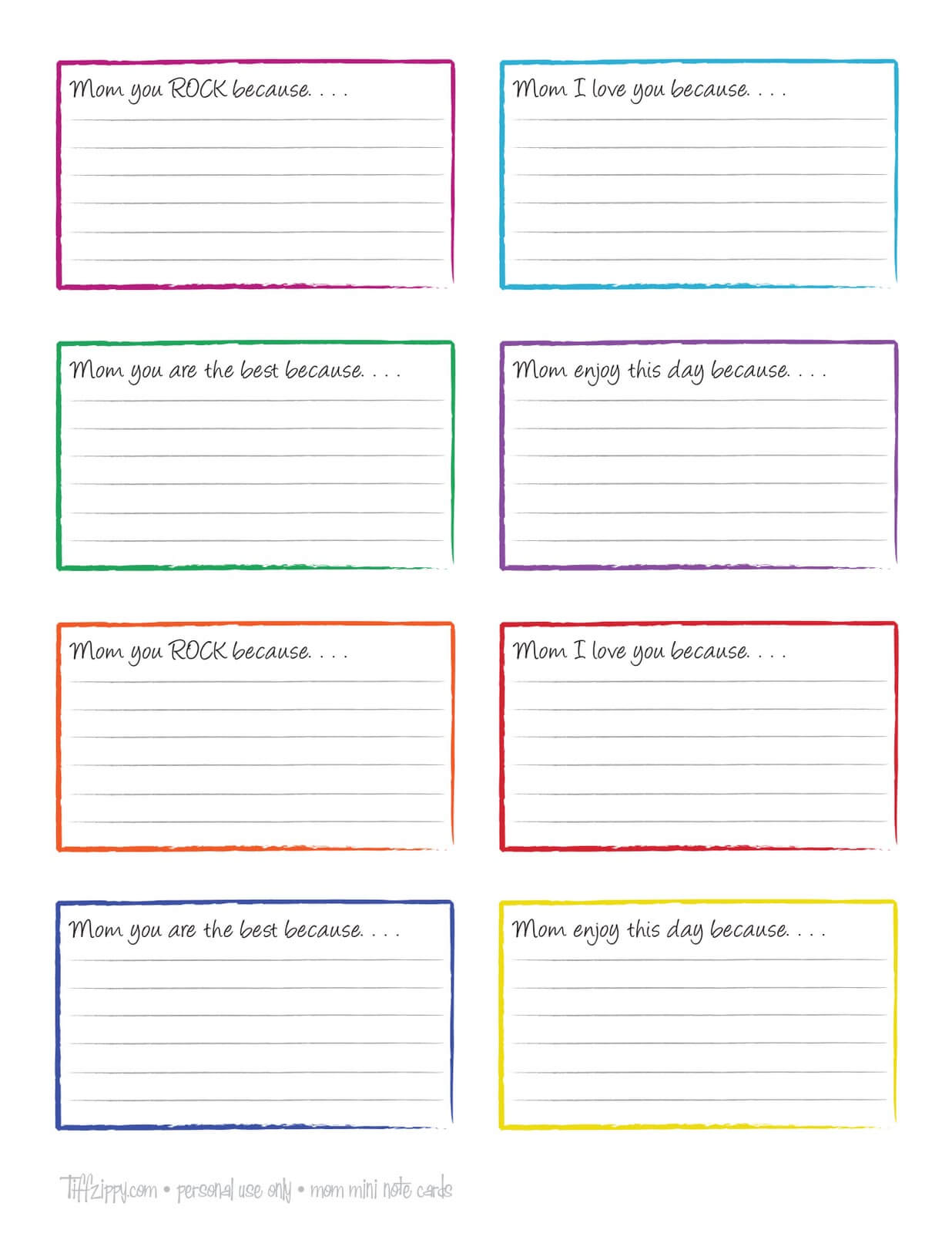 Free Printable Note Cards Template | Template Business Psd With 3 By 5 Index Card Template