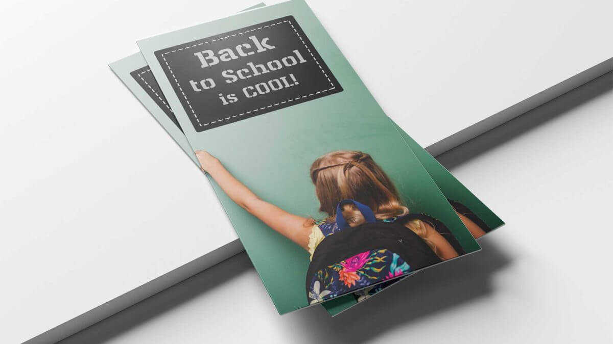 Free School Tri Fold Brochure Template | Psd Premium Mock Up Within Tri Fold School Brochure Template