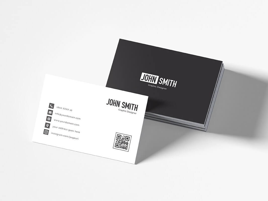 Free Simple Business Card Templatecreativetacos On Dribbble Pertaining To Freelance Business Card Template