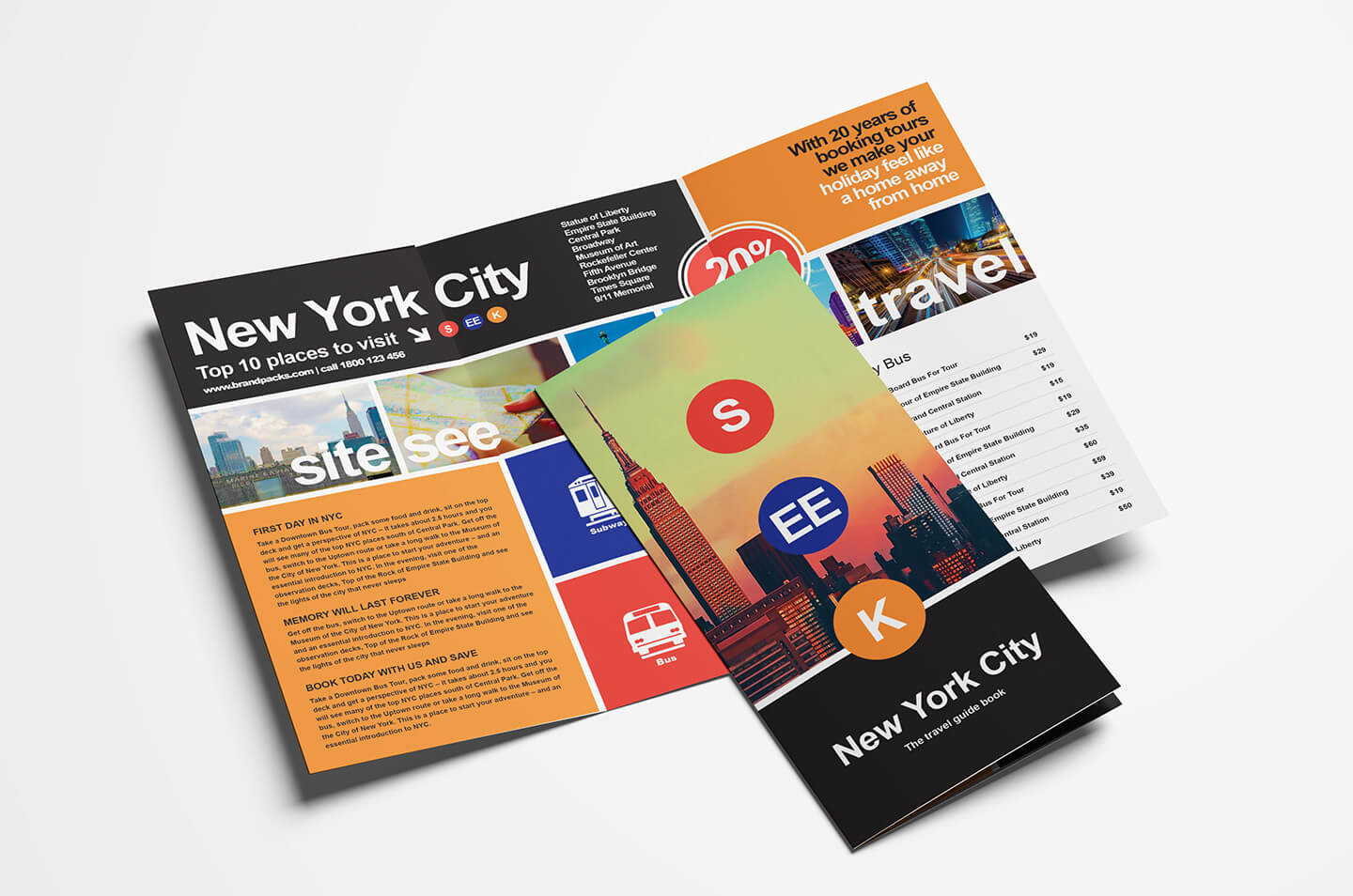 Free Travel Trifold Brochure Template For Photoshop Throughout Travel And Tourism Brochure Templates Free