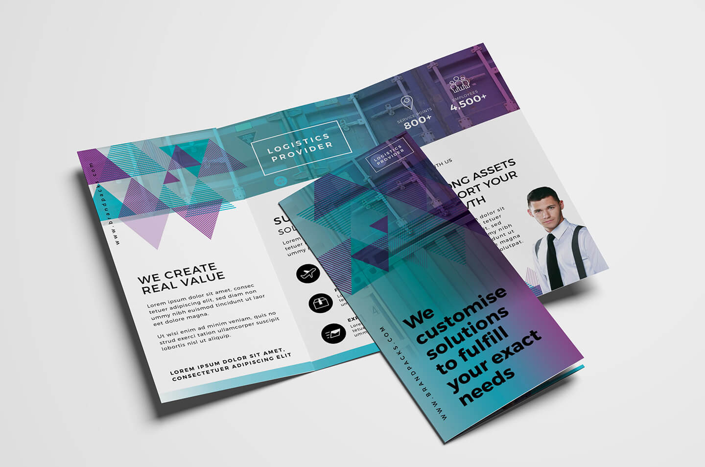 Free Trifold Brochure Template Vol.2 In Psd, Ai & Vector Inside Tri Fold Brochure Template Illustrator Free