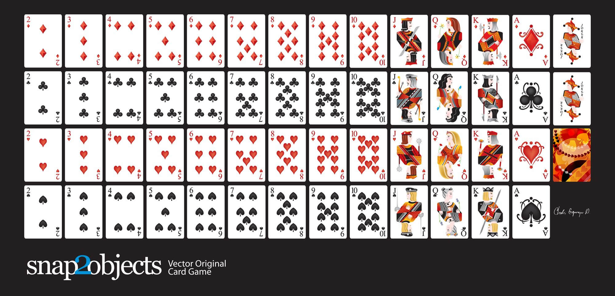 Free Vector Card Deck | Printable Playing Cards, Blank With Free Printable Playing Cards Template
