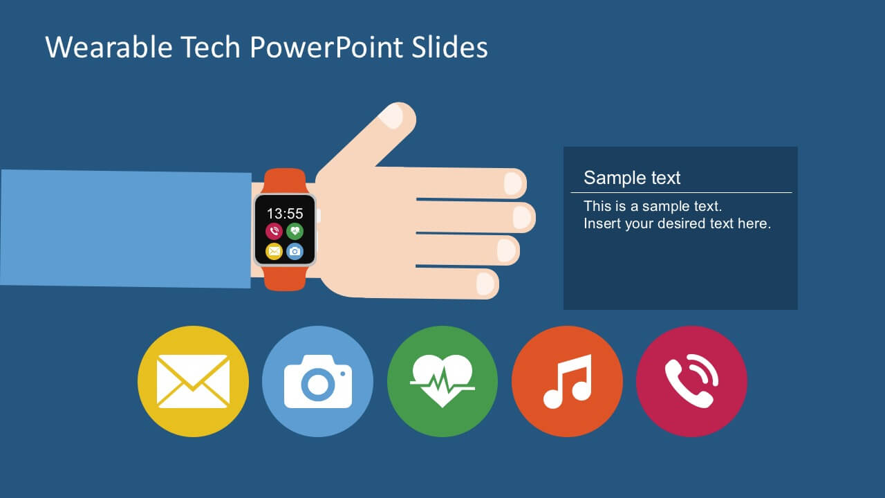 Free Wearable Technology Powerpoint Slides Pertaining To High Tech Powerpoint Template