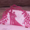 Fuchsia Invitation Wedding Card Laser Cut Art Paper 3D Pop With Pop Up Wedding Card Template Free