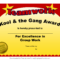 Fun Award Templatefree Employee Award Certificate Templates Intended For Free Funny Award Certificate Templates For Word