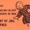 Get Out Of Jail Clipart For Get Out Of Jail Free Card Template