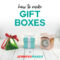 Gift Box Templates: Perfect For Handmade, Small Gifts And With Card Box Template Generator