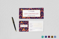 Gift Certificate Template with regard to Gift Certificate Template Indesign