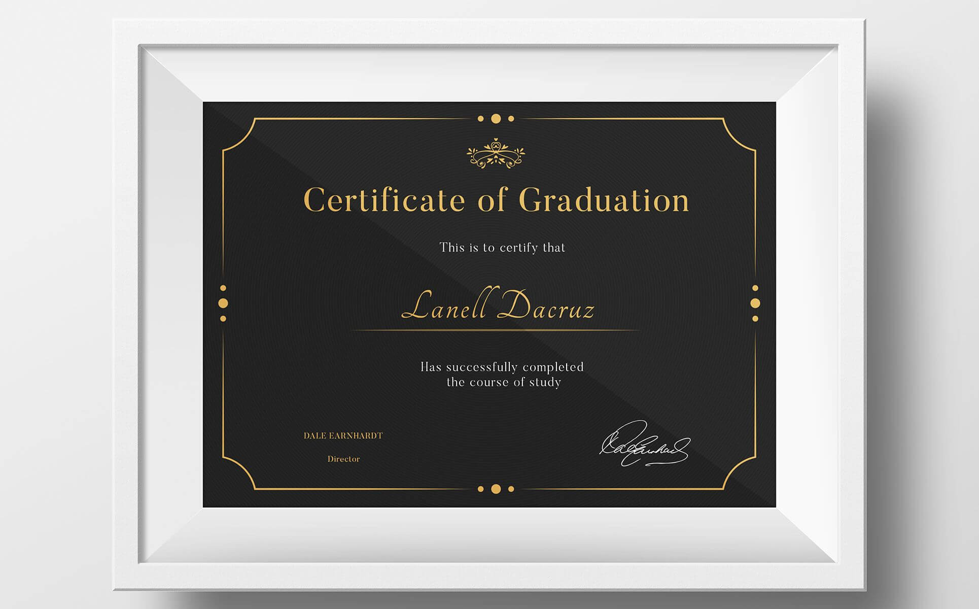 Graduation Certificate Template #73893 | Graduation In Commemorative Certificate Template