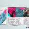 Gym Tri Fold Brochure Template With Tri Fold Brochure Template Illustrator