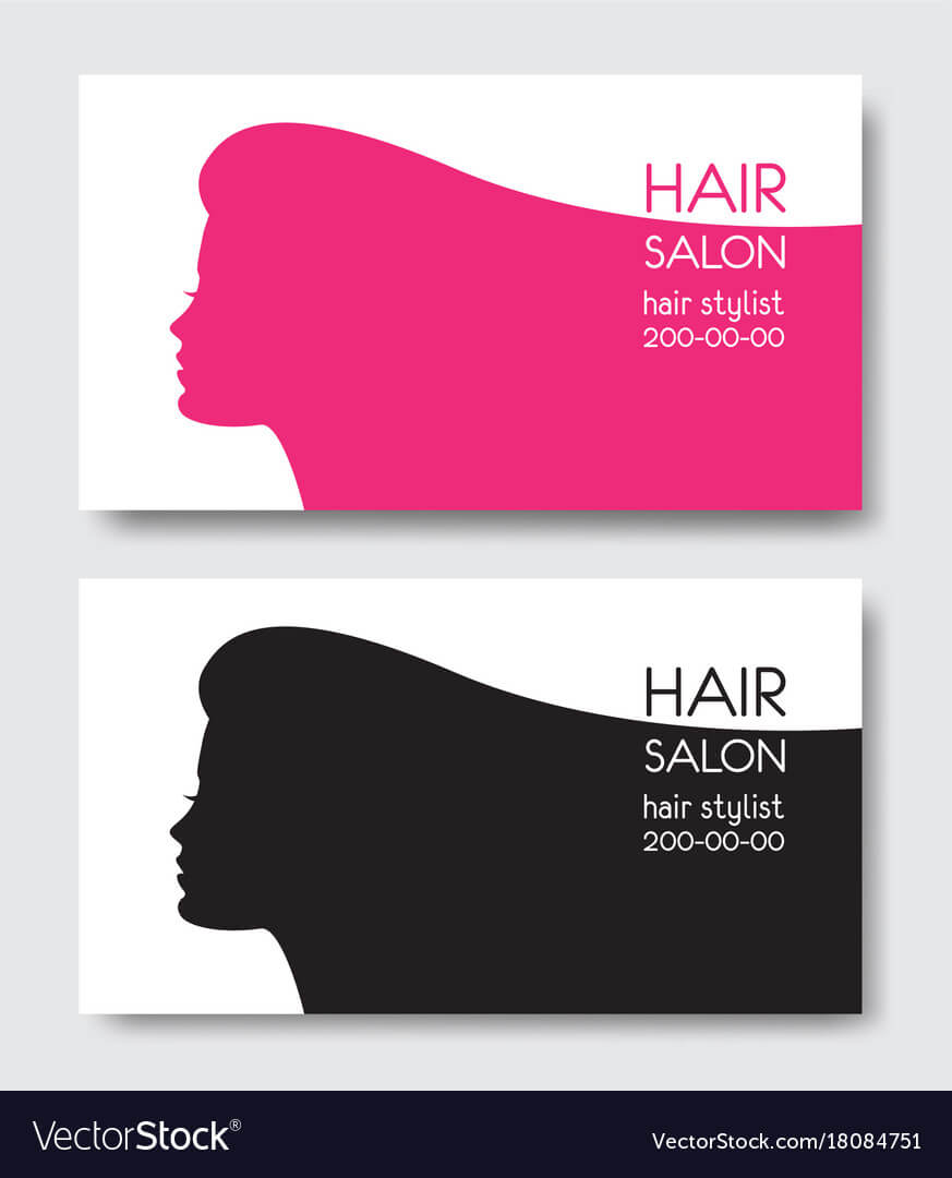 Hair Salon Business Card Templates With Beautiful Regarding Hairdresser Business Card Templates Free