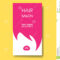 Hair Salon Business Card Templates With Pink Hair And Pink Inside Hair Salon Business Card Template