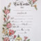 Hand Drawn & Painted Birth Certificate (Perfect For A Little Inside Fake Birth Certificate Template
